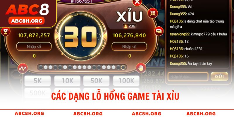 Các dạng lỗ hổng game tài xỉu mà người chơi thường nhầm lẫn