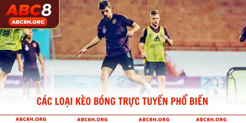 Các loại kèo bóng trực tuyến phổ biến nhất hiện nay