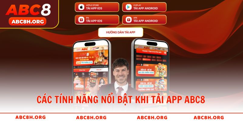 Các tính năng nổi bật khi tải app ABC8