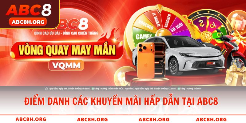 Điểm danh các khuyến mãi hấp dẫn tại ABC8