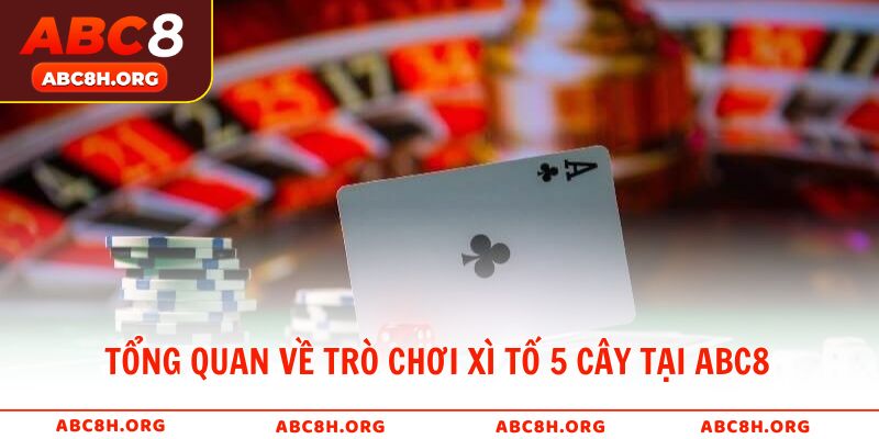 Giới thiệu tổng quan về trò chơi xì tố 5 cây tại ABC8