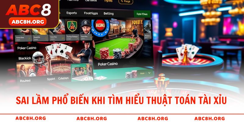 Sai lầm phổ biến khi hiểu nhầm về thuật toán tài xỉu