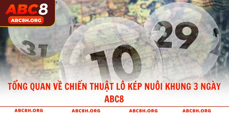 Tổng quan về chiến thuật lô kép nuôi khung 3 ngày ABC8